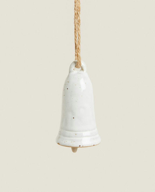 CHRISTMAS CERAMIC BELL DECORATION