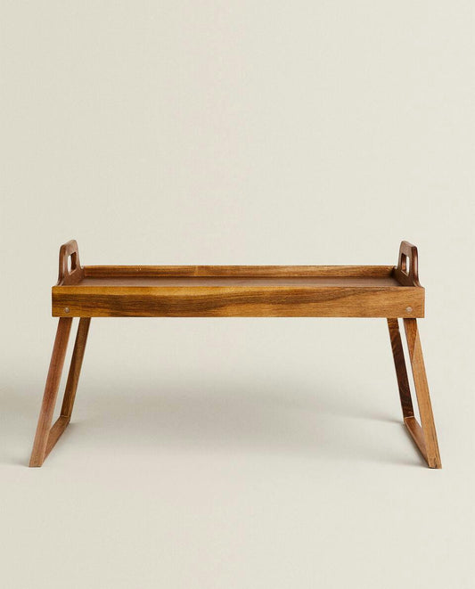 FOLDABLE TRAY WITH HANDLES